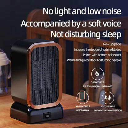 1000W High-power Household Heater Small Desktop Ceramic PTC Heating Heater