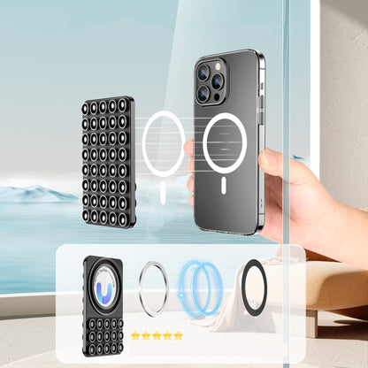 Magnetic Suction Mobile Phone Grip Hands-Free Silicone Cellphone Mount Stand