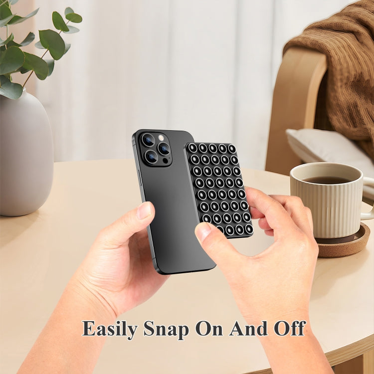 Magnetic Suction Mobile Phone Grip Hands-Free Silicone Cellphone Mount Stand