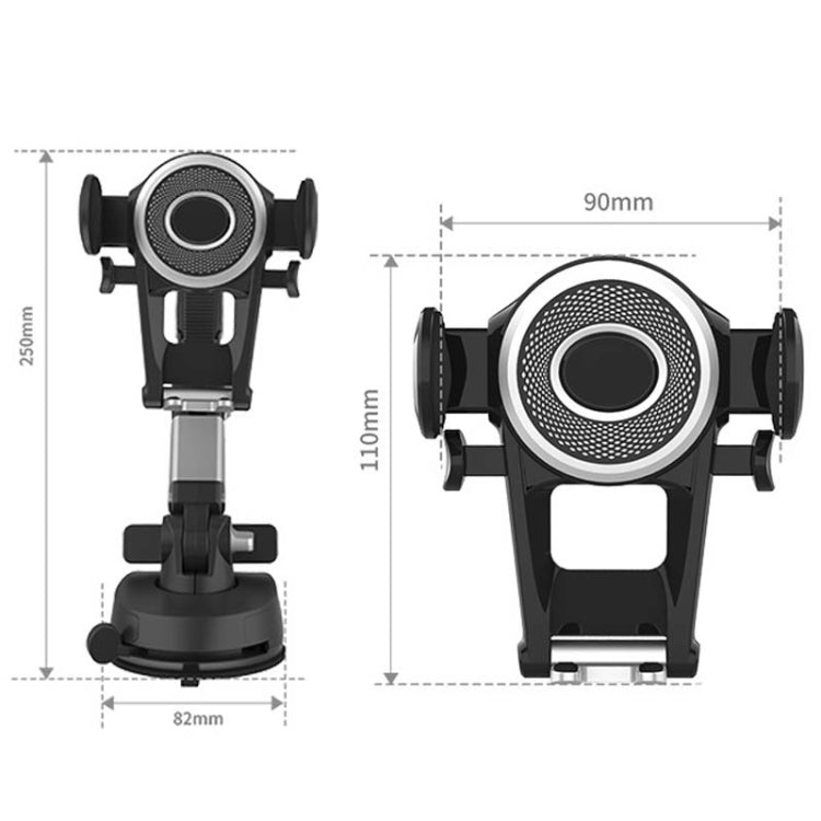 Car Suction Cup Multi-function Cell Phone Navigation Mount