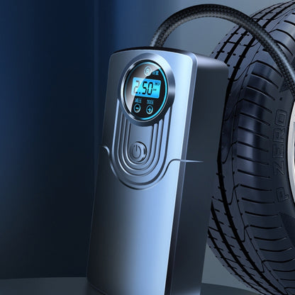 Pompe Gonflable Multifonctionnelle Haute Puissance Portable de Voiture avec Affichage Numérique Mini, Sans Fil, Filaire