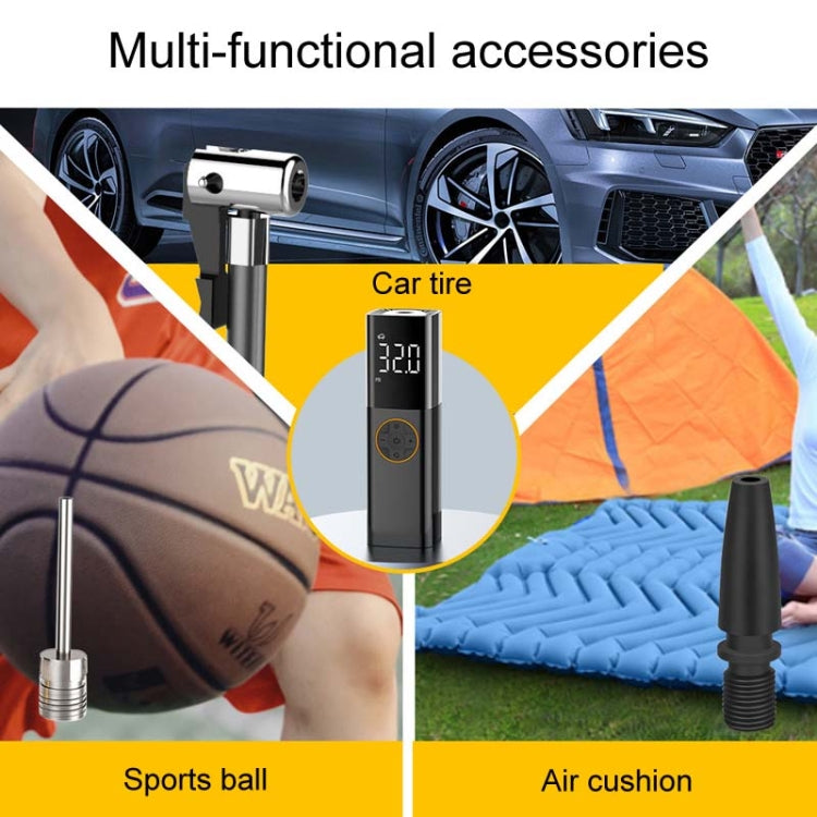 Pompe Gonflable Multifonctionnelle Portable Intelligente à Affichage Numérique pour Voiture