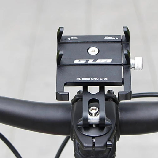 GUB G-95 Support de téléphone portable pour vélo, support de montage sur le couvercle du bol du guidon de navigation, couvercle de bol de guidon de vélo G-95