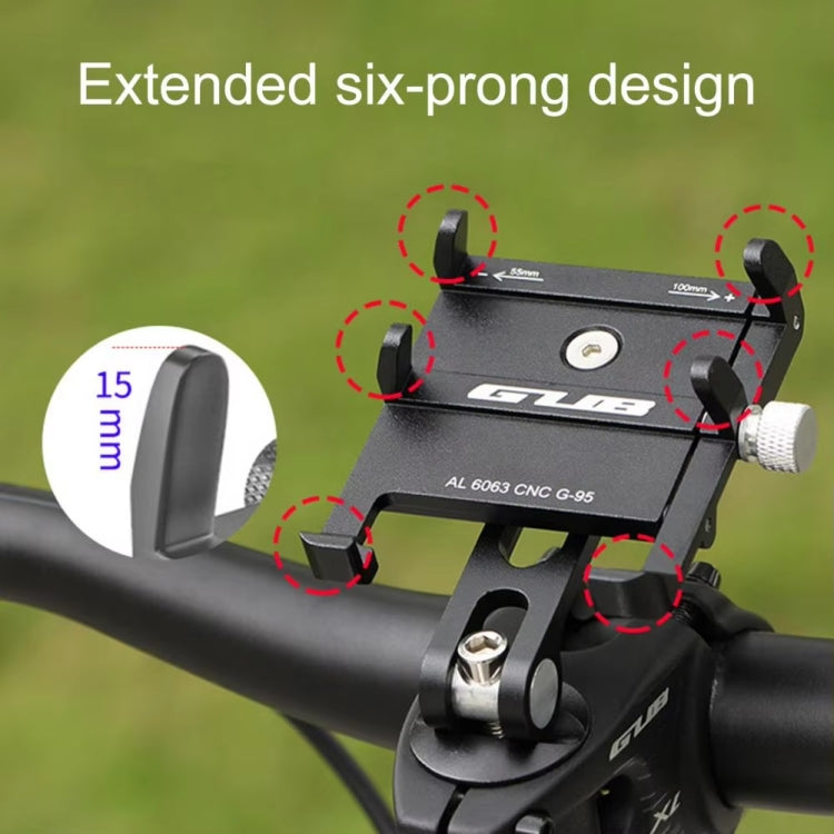 GUB G-95 Bicycle Mobile Phone Holder Bicycle Navigation Handlebar Bowl Cover Mount, G-95 Bicycle Handlebar Bowl Cover