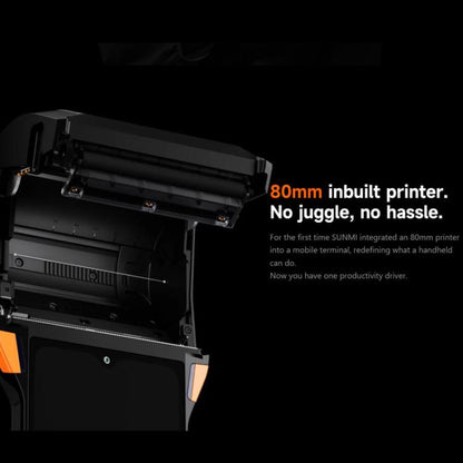SUNMI V2s PLUS Handheld Cash Register With 80mm Printer Intelligent Mobile Terminal, 2+16G Standard, 3+32G Scanner