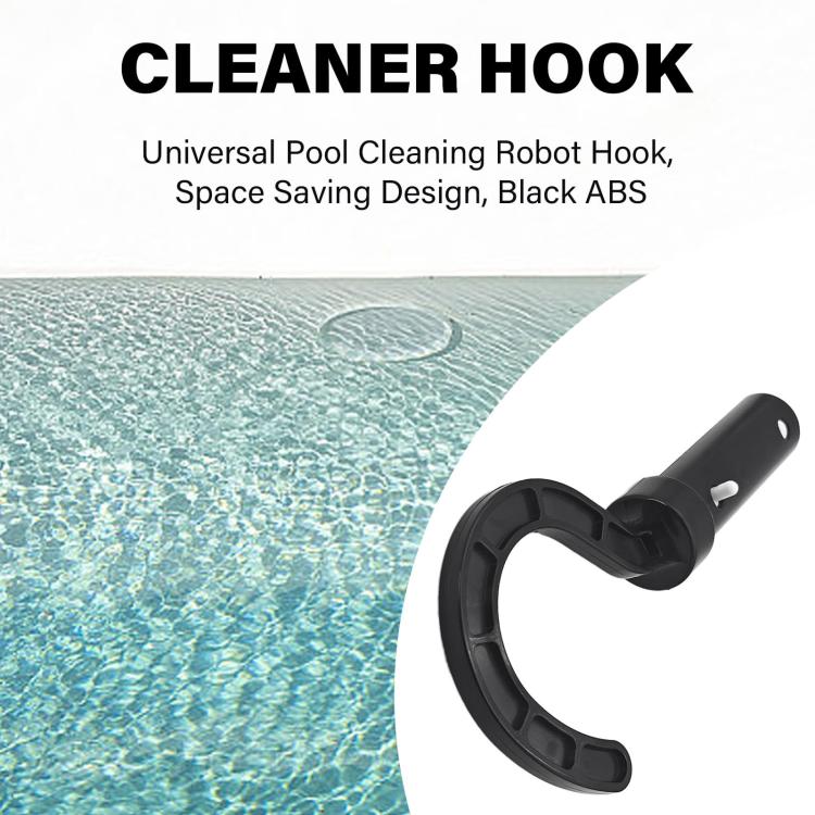 Pool Robot Cleaners Fixedly Connected Telescopic Pole Hook