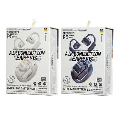REMAX OpenBuds P5 PRO Air Conduction Hanging Ear Bluetooth Earphone ENC Sports Noise Reduction Earphone, P5 PRO