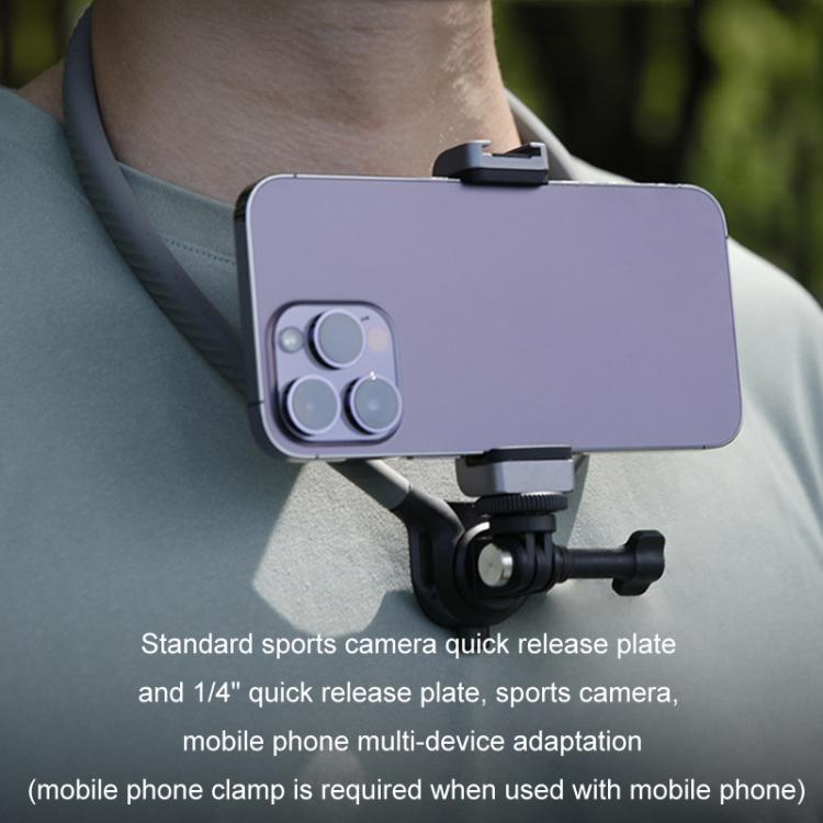 PGYTECH Sports Camera Neck Mount For Angled Shooting, P-GM-153 Set