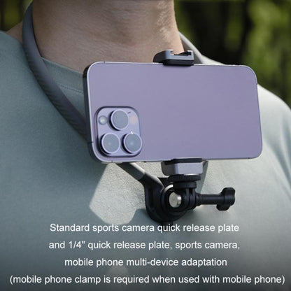 PGYTECH Sports Camera Neck Mount For Angled Shooting, P-GM-153 Set
