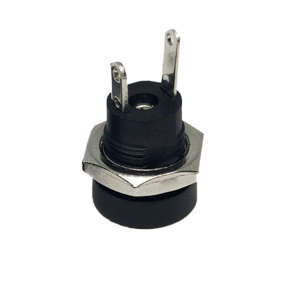 30pcs Electronic Equipment DC Female Power Socket With Nut, DC5.5x2.1MM, DC5.5x2.1MM Full Copper, DC5.5x2.5MM, DC3.5x1.3MM