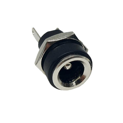30pcs Electronic Equipment DC Female Power Socket With Nut, DC5.5x2.1MM, DC5.5x2.1MM Full Copper, DC5.5x2.5MM, DC3.5x1.3MM