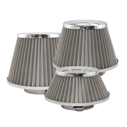 Car Air Filter High Flow Mushroom-Head Engine Intake Modified Cartridge, Small, Medium, Large