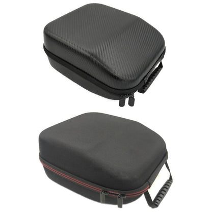 For Sennheiser HD660s/650/600/599/598/560S Headphone Bag, Straw Mat Pattern PU, Oxford Cloth