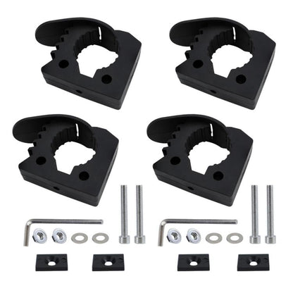 1pc Quick Installation Clamp Rubber Fixing Buckle For 3-4cm Pipe