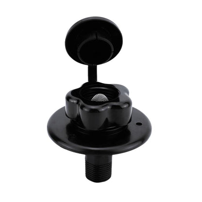 RV Ship Flange Threaded Leak-proof Water Inlet Connector Check Valve, Black 1, Black 2, Black 3, White 1, White 2, White 3