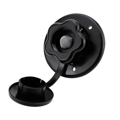 RV Ship Flange Threaded Leak-proof Water Inlet Connector Check Valve, Black 1, Black 2, Black 3, White 1, White 2, White 3