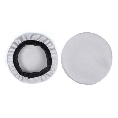 2pcs Universal Round Reusable Headset Dust Cover Sweat-proof Breathable Protective Cover, S Black, S Gray, S Red, S Blue, L Black, L Gray, L Red, L Blue