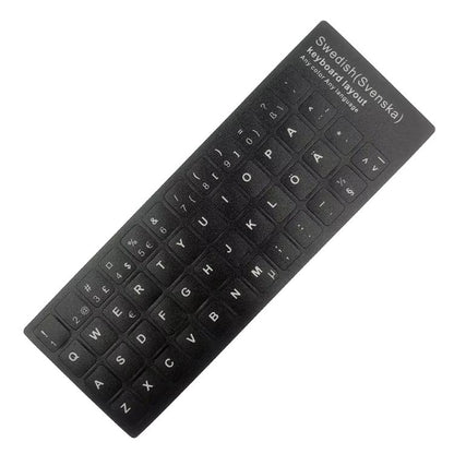 Laptop Keyboard Sticker, Ukraine, Turkish, Swedish, Polish, Farsi