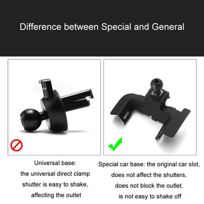 For Volvo Left Driving Car-Mounted Special Mobile Phone Navigation Bracket Base, 09-17 XC60, 15-23 XC90, 16-23 S90 With Glue/V90, 16-23 S90 Buckle/V90, 18-23 XC60, 20-23 S60/V60, 20-23 XC40
