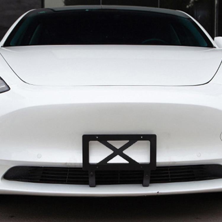 Cadre de plaque d'immatriculation américain en alliage d'aluminium, pour Tesla Model 3, pour Tesla Model Y