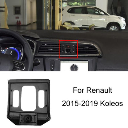 Pour support de navigation de téléphone portable spécial monté sur voiture de conduite à gauche Renault, Koleos 9-16, Koleos 15-19, Koleos 16-19