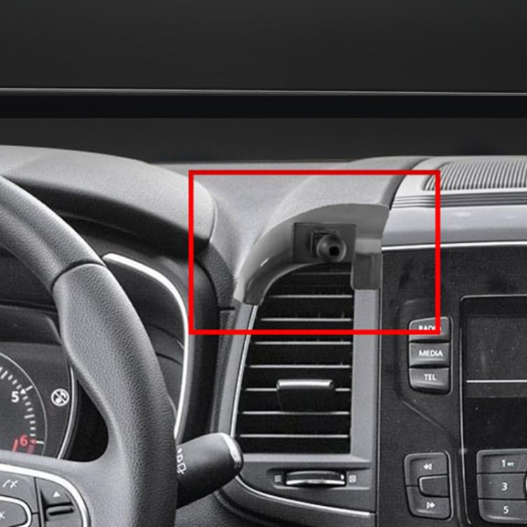 Pour support de navigation de téléphone portable spécial monté sur voiture de conduite à gauche Renault, Koleos 9-16, Koleos 15-19, Koleos 16-19