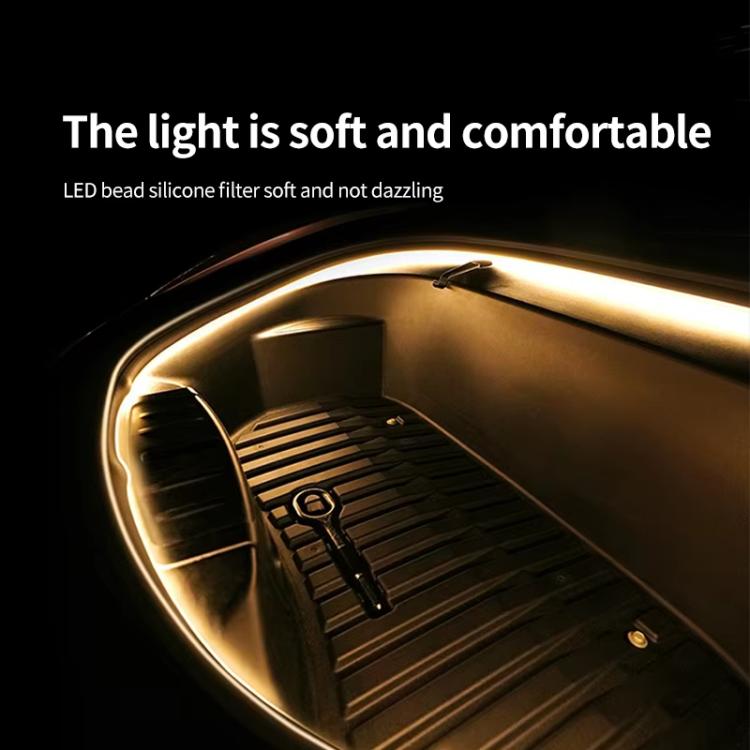 For Tesla Model 3 / Y Front Trunk Atmosphere Decorative Lights Welcome Light Bar