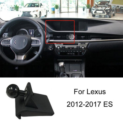 For Lexus Car Special Mobile Phone Navigation Bracket Base, 06-11 ES, 06-11 IS, 09-14 RX, 11-21 CT, 13-17 ES, 15-22 RX, 16-19 LX570, 16-21 NX, 18-20 ES, 18-21 LS, 19-21 UX, 21-22 ES, 22 NX