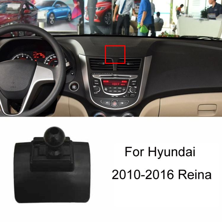 For Hyundai Left Driving Car Special Mobile Navigation Bracket Base, 04-11 Elantra, 06-13 Tussan, 08-10 CELESTA, 10-15 IX35, 10-16 Reina, 11-14 8 Generation Sonata, 11-16 CELESTA, 12-21 Elantra, 14-16 MISTRA, 15-18 Tussan, 15-19 IX25�������������������...