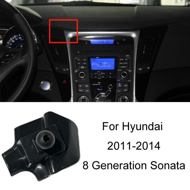 For Hyundai Left Driving Car Special Mobile Navigation Bracket Base, 04-11 Elantra, 06-13 Tussan, 08-10 CELESTA, 10-15 IX35, 10-16 Reina, 11-14 8 Generation Sonata, 11-16 CELESTA, 12-21 Elantra, 14-16 MISTRA, 15-18 Tussan, 15-19 IX25�������������������...