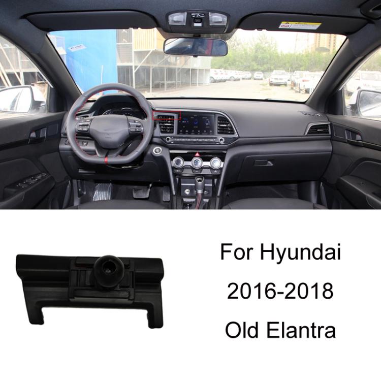 For Hyundai Left Driving Car Special Mobile Navigation Bracket Base, 04-11 Elantra, 06-13 Tussan, 08-10 CELESTA, 10-15 IX35, 10-16 Reina, 11-14 8 Generation Sonata, 11-16 CELESTA, 12-21 Elantra, 14-16 MISTRA, 15-18 Tussan, 15-19 IX25�������������������...