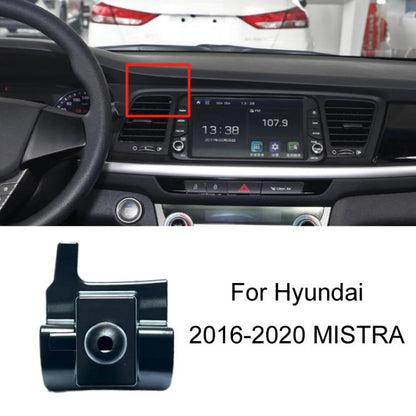 For Hyundai Left Driving Car Special Mobile Navigation Bracket Base, 04-11 Elantra, 06-13 Tussan, 08-10 CELESTA, 10-15 IX35, 10-16 Reina, 11-14 8 Generation Sonata, 11-16 CELESTA, 12-21 Elantra, 14-16 MISTRA, 15-18 Tussan, 15-19 IX25�������������������...