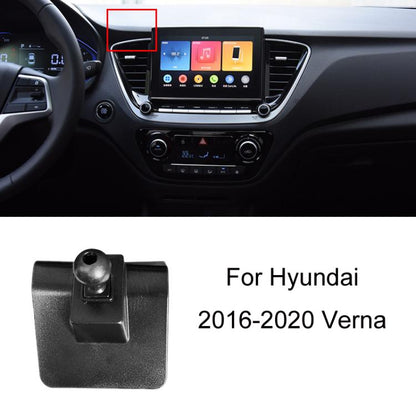 For Hyundai Left Driving Car Special Mobile Navigation Bracket Base, 04-11 Elantra, 06-13 Tussan, 08-10 CELESTA, 10-15 IX35, 10-16 Reina, 11-14 8 Generation Sonata, 11-16 CELESTA, 12-21 Elantra, 14-16 MISTRA, 15-18 Tussan, 15-19 IX25�������������������...