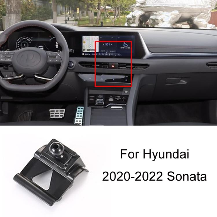 For Hyundai Left Driving Car Special Mobile Navigation Bracket Base, 04-11 Elantra, 06-13 Tussan, 08-10 CELESTA, 10-15 IX35, 10-16 Reina, 11-14 8 Generation Sonata, 11-16 CELESTA, 12-21 Elantra, 14-16 MISTRA, 15-18 Tussan, 15-19 IX25�������������������...