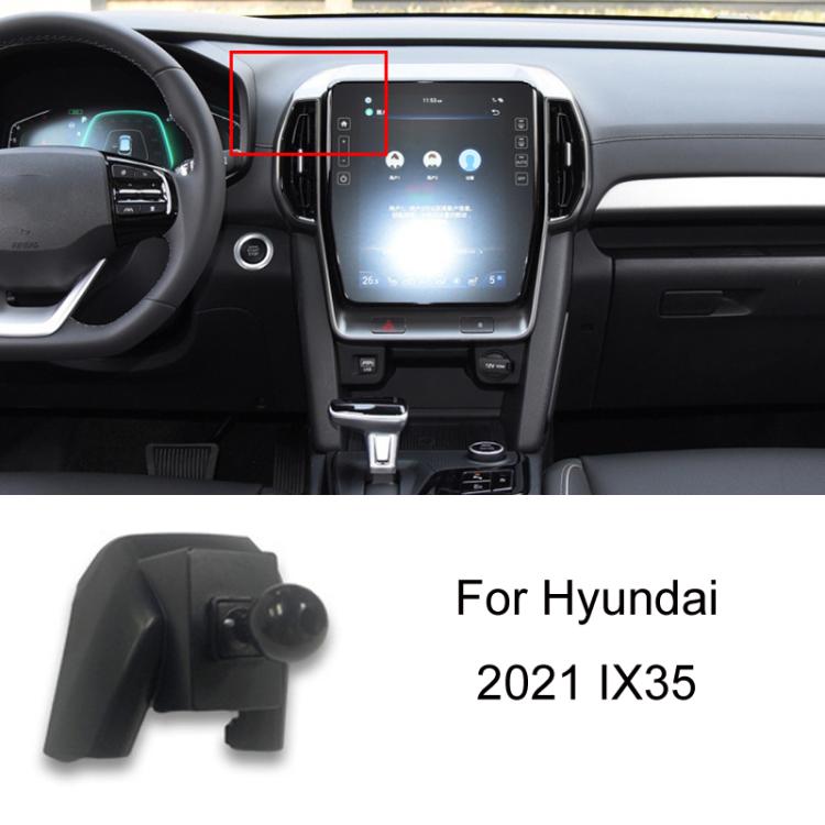 For Hyundai Left Driving Car Special Mobile Navigation Bracket Base, 04-11 Elantra, 06-13 Tussan, 08-10 CELESTA, 10-15 IX35, 10-16 Reina, 11-14 8 Generation Sonata, 11-16 CELESTA, 12-21 Elantra, 14-16 MISTRA, 15-18 Tussan, 15-19 IX25�������������������...
