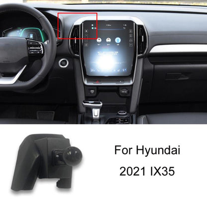 For Hyundai Left Driving Car Special Mobile Navigation Bracket Base, 04-11 Elantra, 06-13 Tussan, 08-10 CELESTA, 10-15 IX35, 10-16 Reina, 11-14 8 Generation Sonata, 11-16 CELESTA, 12-21 Elantra, 14-16 MISTRA, 15-18 Tussan, 15-19 IX25�������������������...