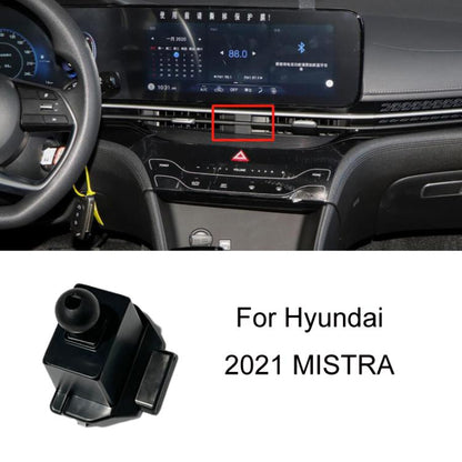 For Hyundai Left Driving Car Special Mobile Navigation Bracket Base, 04-11 Elantra, 06-13 Tussan, 08-10 CELESTA, 10-15 IX35, 10-16 Reina, 11-14 8 Generation Sonata, 11-16 CELESTA, 12-21 Elantra, 14-16 MISTRA, 15-18 Tussan, 15-19 IX25�������������������...