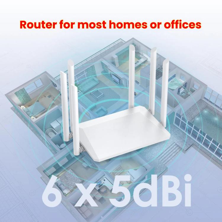 Urant Wireless Router Supports AP Broadband Dial-up With 6x5dB Antenna