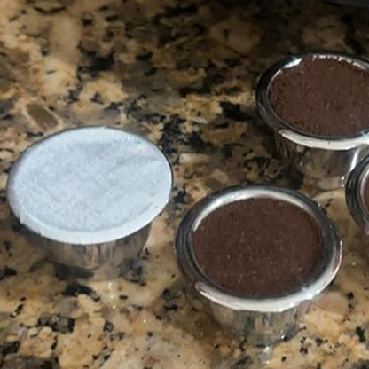 For Nestle Vertuo Coffee Maker Disposable Capsule Aluminum Foil Sealer Paper, 37mm 100pcs / Pack, 37mm 204pcs / Pack, 62mm 100pcs / Set
