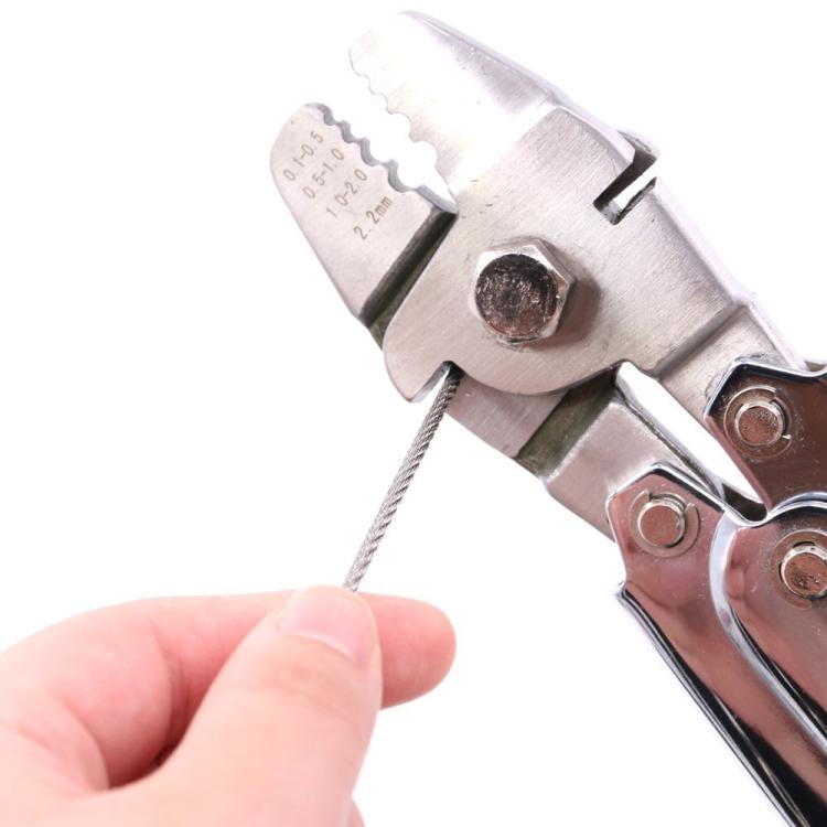 Pince à sertir pour la pêche en mer, haute précision, pour fil et corde, SJ-255, SJ-255 + 150pcs, SJ-255 +300pcs