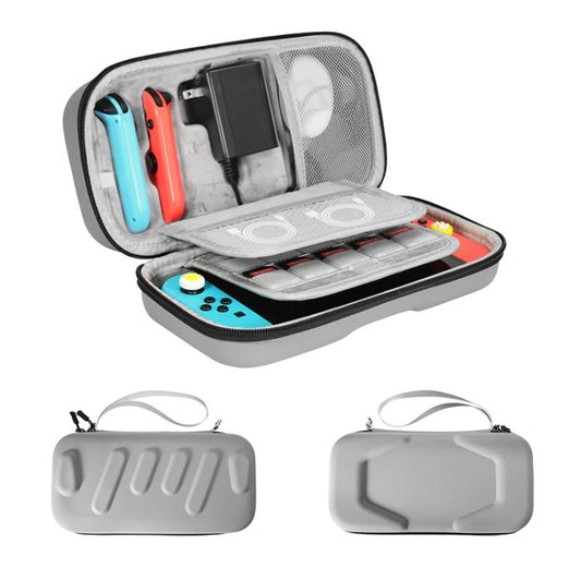 For Nintendo Switch / Switch OLED Storage Bag Portable Hard Shell Handbag, US Plug Version, EU Plug Version