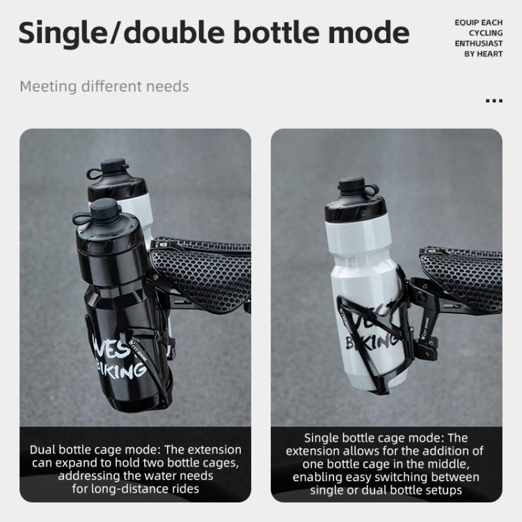 WEST BIKING Bicycle Saddle Adapter Extension Bottle Holder, YP0719424