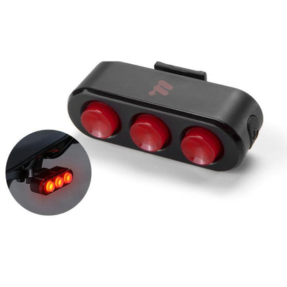WEST BIKING Bicycle Night Riding Long Endurance Warning Brake Taillight, Round Light Basic, Square Light Basic, Round Light Smart, Square Light Smart