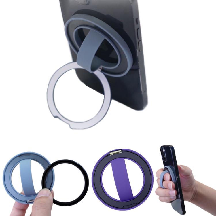 RK-X39 Mini Silicone Magnetic Finger Ring Buckle Mobile Phone Holder