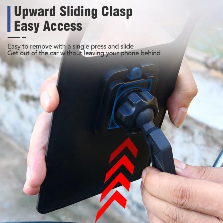 Support de montage pour sac de téléphone étanche pour vélo Rotation à 360 degrés Support de téléphone portable pour moto, modèle de guidon, modèle de rétroviseur