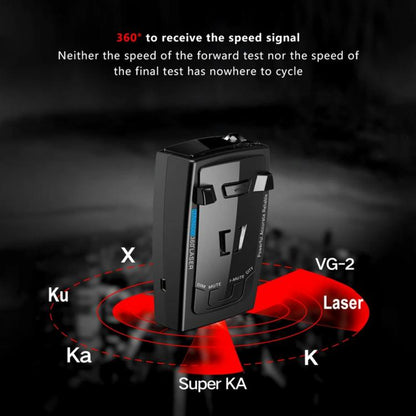 RAD2000 Car Lidar Speed Detector Car Electronic Dog, Support English/Russian, RAD2000