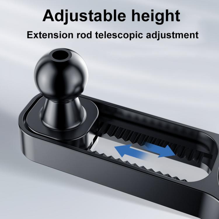 Retractable and Adjustable Car Phone Bracket Rotating Extension Rod Rack Accessories