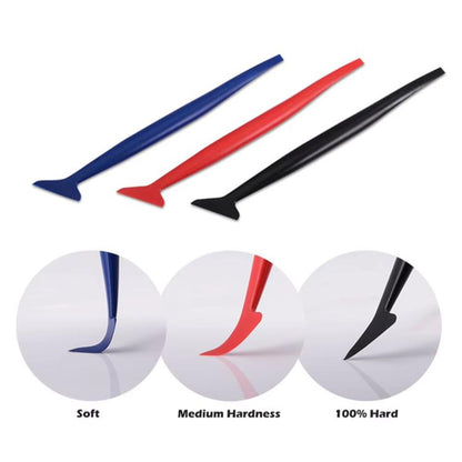 Car Film Scraper Tool For Trimming and Tucking Edges and Gathering Edges, 3pcs /Set