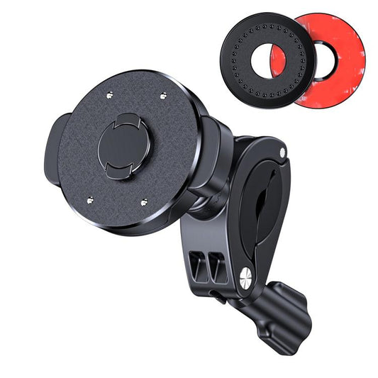 Support de téléphone portable Snap-On pour vélo et moto avec anneau magnétique