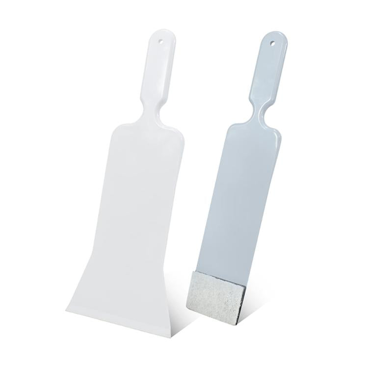 Car Film Tools Long Plastic Film Scraper Front Rear Extended Scraper, Straight, Large Scraper, 2pcs /Set